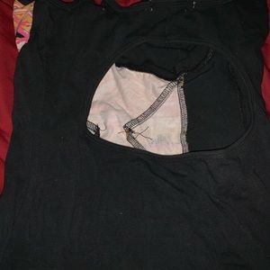 Orange peach pink dress